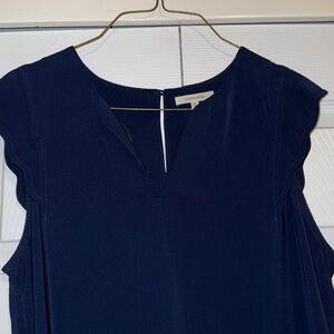41 Hawthorn Navy Blue Blouse